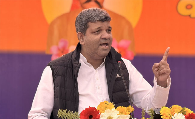 Ashish Patel, a minister in the Yogi government