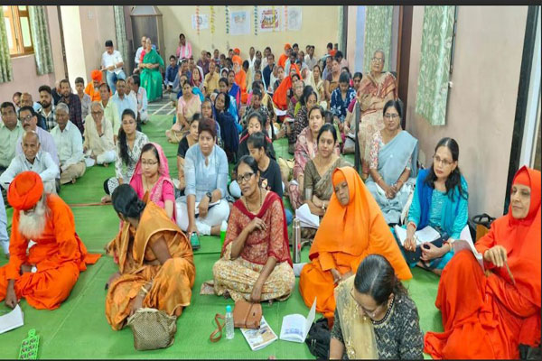 आध्यात्मिक अनुशीलन से ही ब्रह्मोपलब्धि संभव : आचार्य महादेवानंद