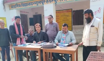 रसूलपुर हैदरपुर में SIR 62 प्रतिशत पूर्ण
