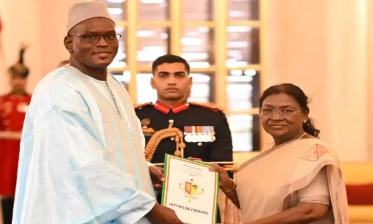 सेनेगल के नवनियुक्त राजदूत भारत पहुंचे, प्रस्तुत किया परिचय पत्र