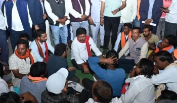 पटवारी राजेश शर्मा सस्पेंड