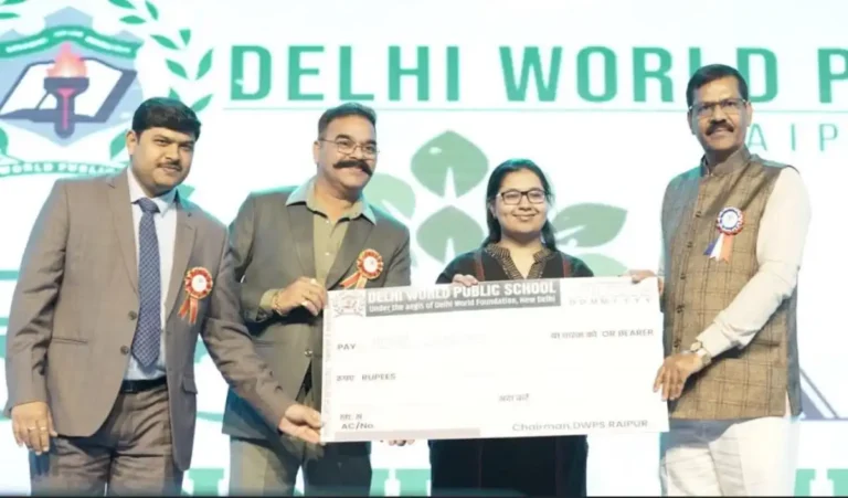 दिल्ली वर्ल्ड पब्लिक स्कूल के वार्षिकोत्सव में भांगड़ा डांस की धूम