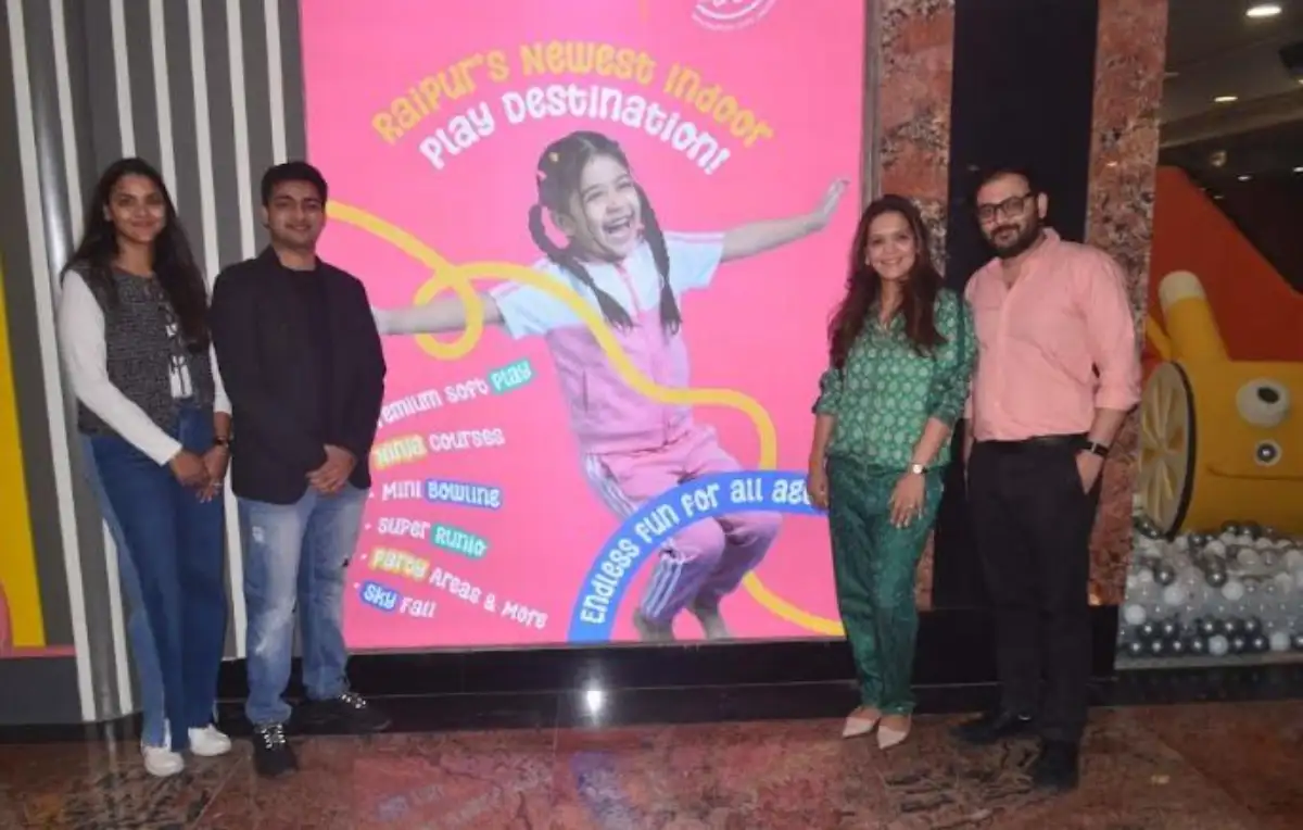 रायपुर में बच्चों को मिला मस्ती का नया सेंटर, सोमरसॉल्ट ने दिया तोहफा…