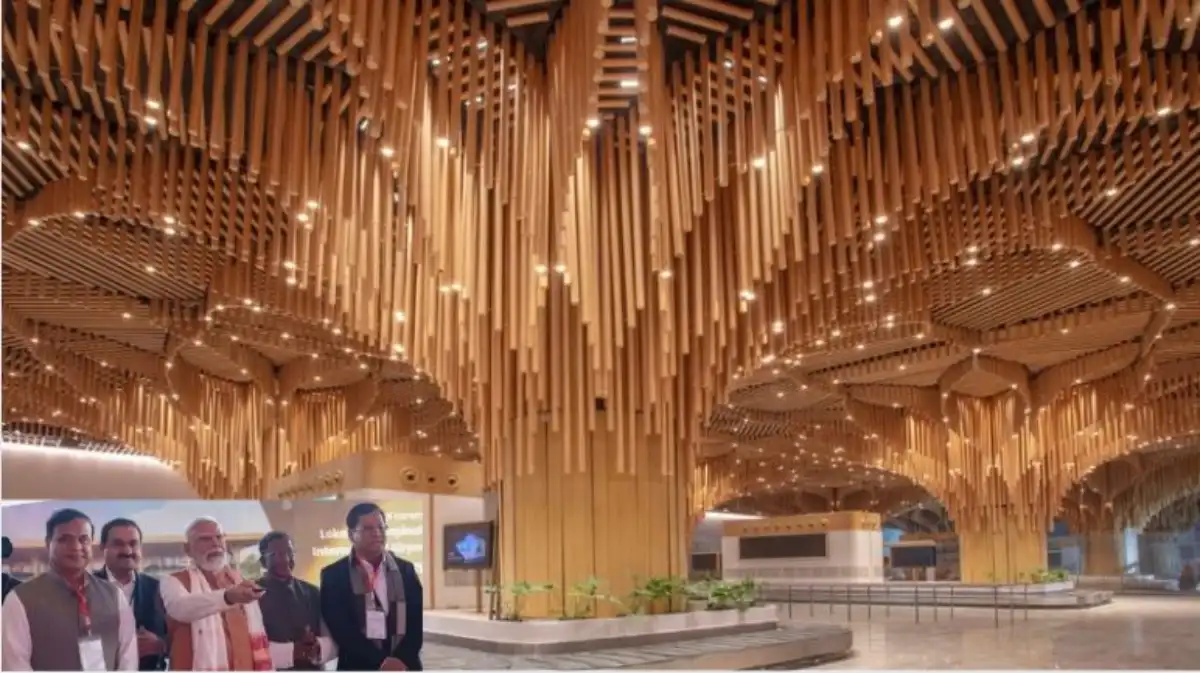 अडानी ग्रुप ने बनाया देश का पहला बांस से निर्मित एयरपोर्ट टर्मिनल