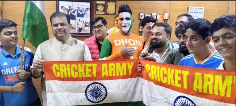 धोनी के खास मित्र राम बाबू रायपुर पहुंचे, टीम इंडिया को दी शुभकामनाएं