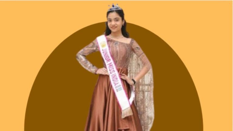 आदया के नाम रहा जूनियर मिस इंडिया मिस कॉन्फिडेंट