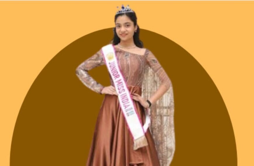 आदया के नाम रहा जूनियर मिस इंडिया मिस कॉन्फिडेंट