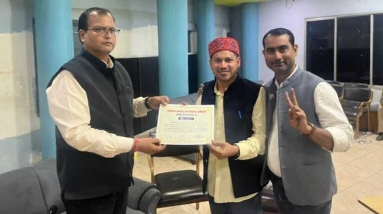 उपाध्यक्ष पद पर दिलीप साहू जीते