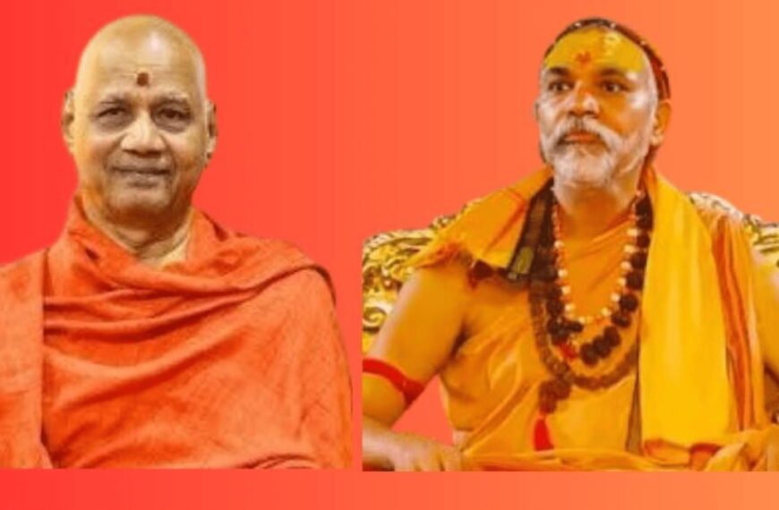 अविमुक्तेश्वरानंद पर बरसे स्वामी गोवंद देव गिरी