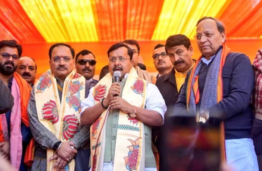 भाजपा नितिन नबीन को सौपेंगी राष्ट्रीय अध्यक्ष पद की कमान