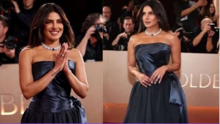 गोल्डन ग्लोब अवॉर्ड्स 2026 के मंच पर छाईं प्रियंका चोपड़ा