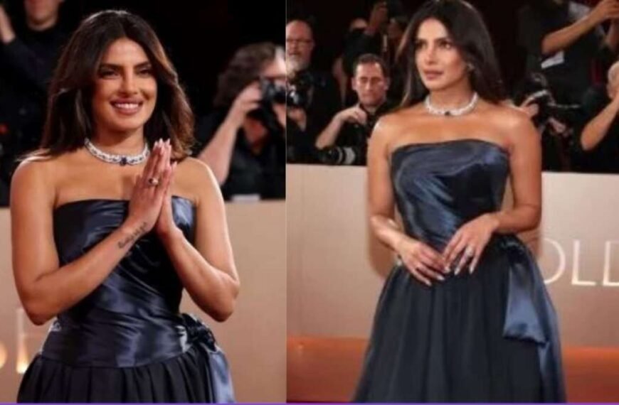 गोल्डन ग्लोब अवॉर्ड्स 2026 के मंच पर छाईं प्रियंका चोपड़ा