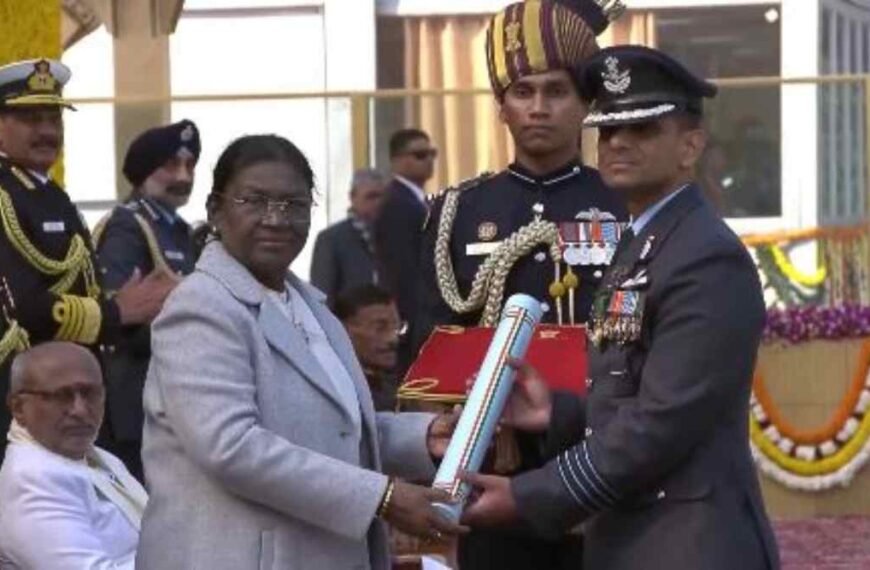 जांबाज पायलट कैप्टन शुभांशु शुक्ला अशोक चक्र से सम्मानित