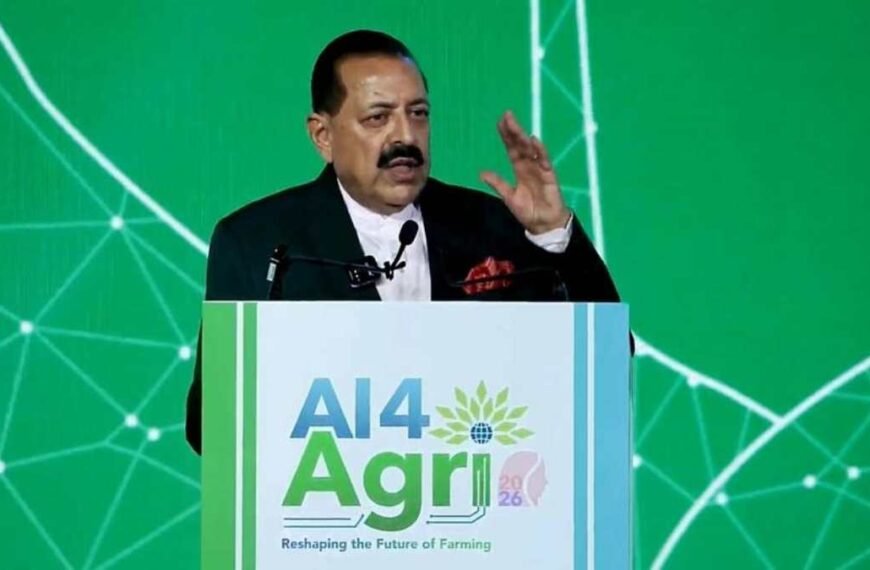 भारत की अगली कृषि क्रांति एआई से संचालित होगी: डॉ. जीतेंद्र सिंह