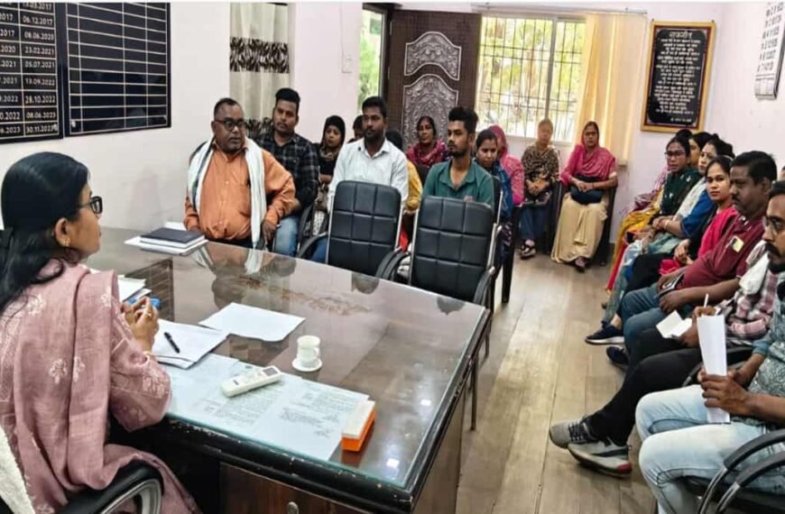 स्वच्छ रैंकिंग में टॉप पर आने जोन 3 की कमिश्नर ने की बैठक