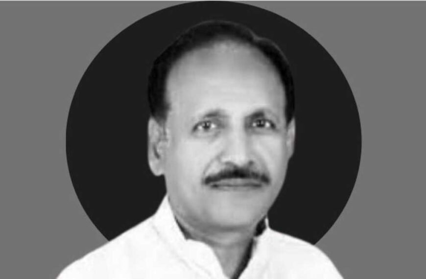 भाजपा के सीनियर लीडर विंध्यवासिनी कुमार का निधन