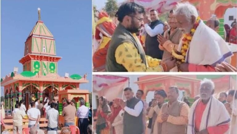 प्रतापगढ़़ में पूर्व न्यायाधीश ने कराई शिवलिंग की स्थापना