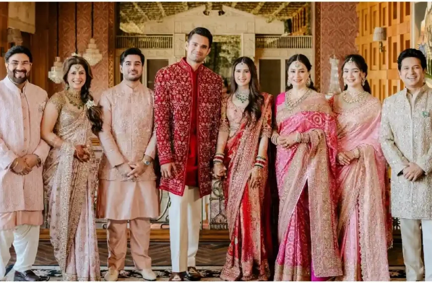 Arjun Tendulkar and Sania Chandoke Wedding