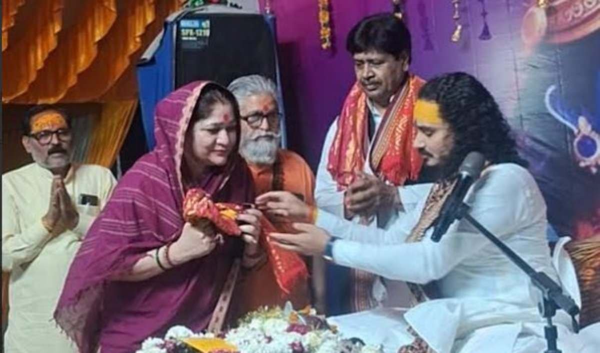 ढिंगवस की श्रीमद्भागवत कथा चर्चा में