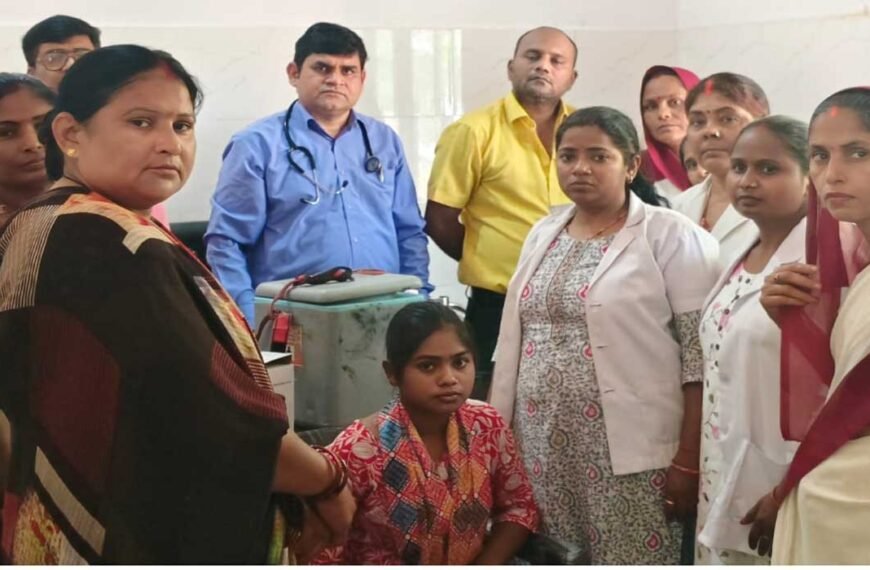 गौरा में HPV वैक्सीनेशन का शुभारंभ, कैंसर से होगा बचाव