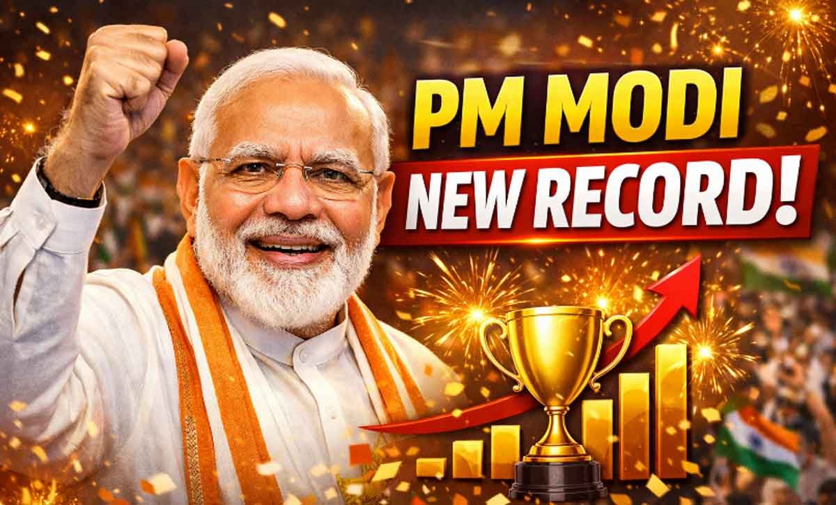 PM मोदी बने भारत के सबसे लंबे समय तक सत्ता संभालने वाले नेता