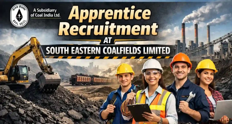 Apprentice Recruitment at South Eastern Coalfields Limited