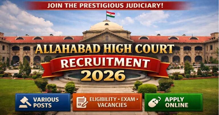 Allahabad High Court Recruitment 2026