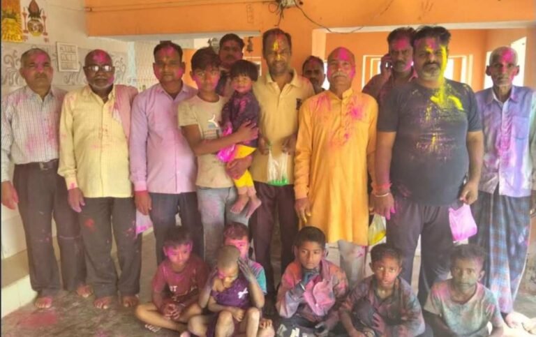 रईया देवी धाम बोर्रा में भक्ति और उत्साह के साथ मना होली उत्सव