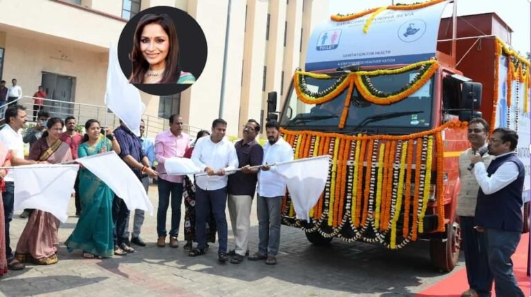 Jindal Foundation launches truck-mounted mobile sanitation unit