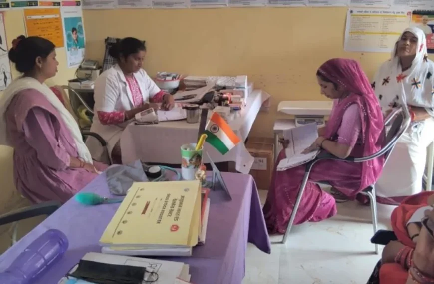 Regular vaccination camp at Sub Centre Sultanpur