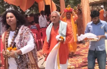 Srimad Bhagavat Katha in Borra Village