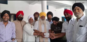 गुरुद्वारा हीरापुर टाटीबंध में लगा चिकित्सा शिविर