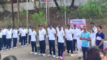 विश्व पर्यावरण दिवस पर मां नर्मदा घाट में चला स्वच्छता अभियान