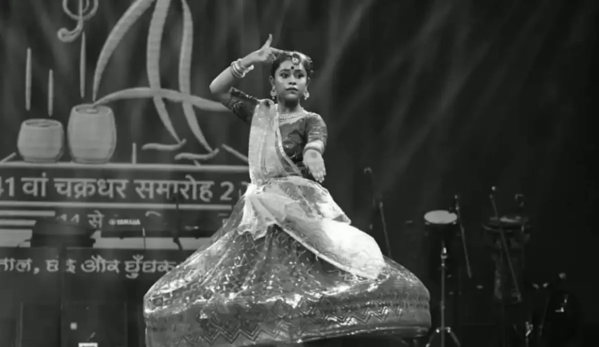 शिव वंदना में अश्विका ने बिखेरी कथक की मनोहारी छटा
