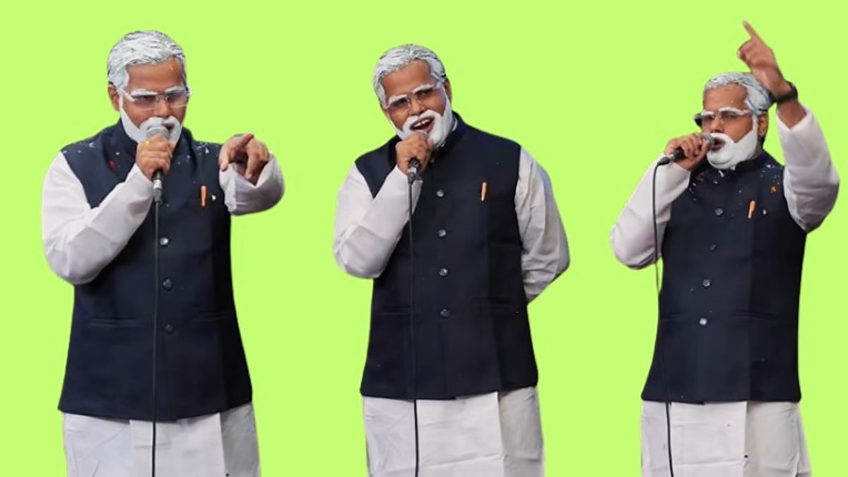 पीएम मोदी की मिमिक्री कर प्रतापगढ़ के राहिल ने जीते 1 लाख रुपये