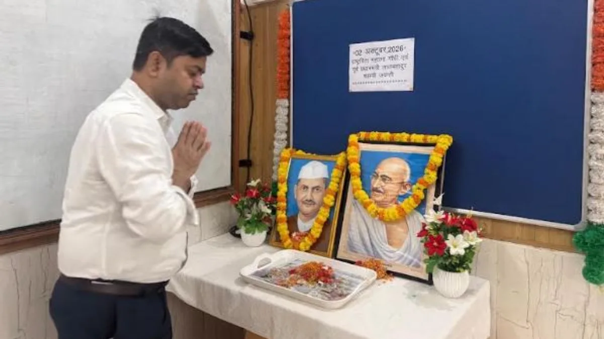 गांधी-शास्त्री जयंती पर स्वच्छता का संदेश
